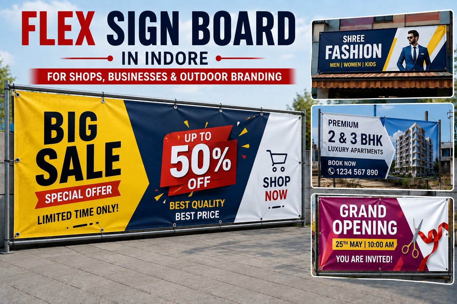 Flex Sign Board in Indore