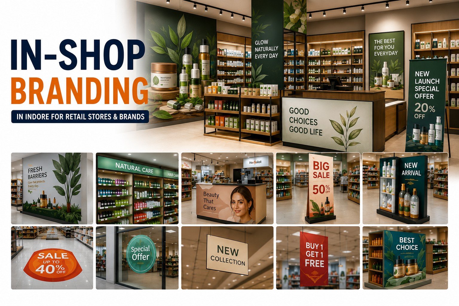 In Shop Branding in Indore
