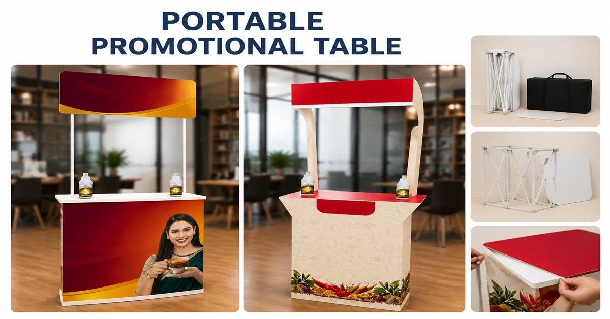 portable promotional table​: Complete Guide to Types, Uses & Benefits