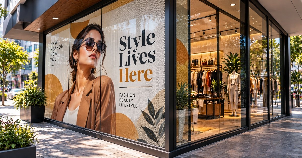 One Way Vision Printing in Indore: Turning Glass into Advertising Space